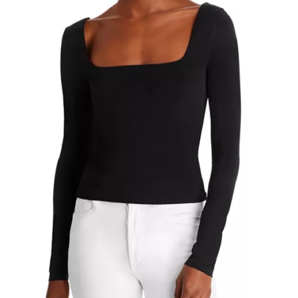Vince
Long Sleeve Square Neck Top